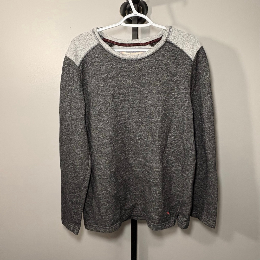 Men's Tommy Bahama‎ Gray & Light Gray Crewneck Sweatshirt M